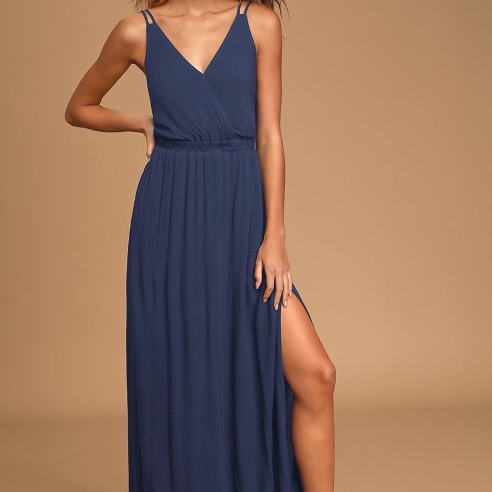 Lulus lost in paradise maxi dress